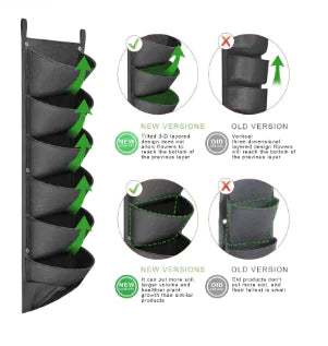 Vertical Hanging Emergency Preparedness Pot